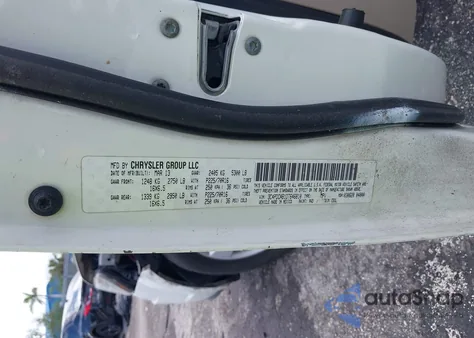 2013 Dodge Journey American Value Pkg z USA, uszkodzony, nr VIN 3C4PDCAB1DT646810